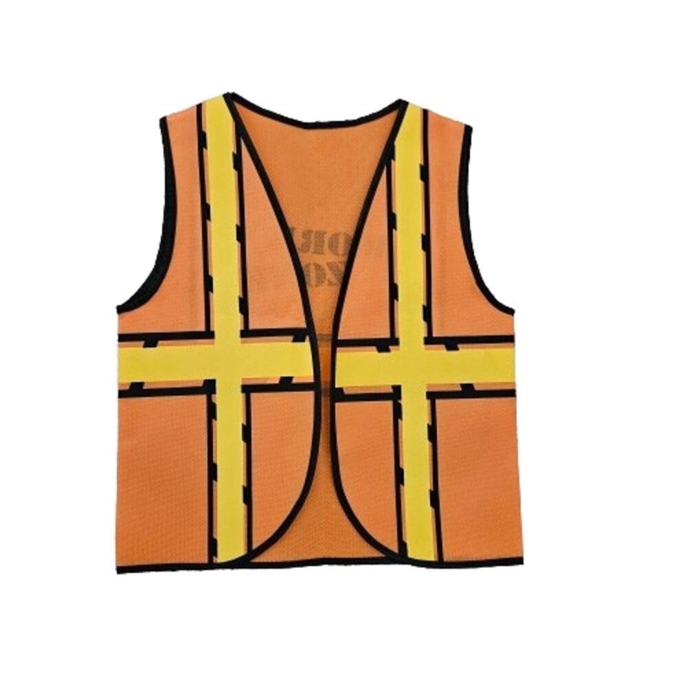 Blue Panda Children's Dress Up Construction Worker Costume Vest One Size